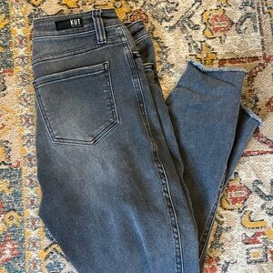 KUT from the Kloth Gray High-Rise Skinny Jeans